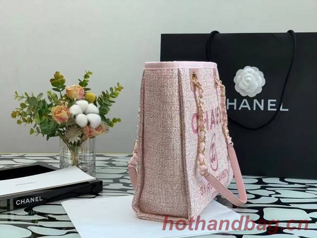 Chanel small Shopping bag A66940 pink