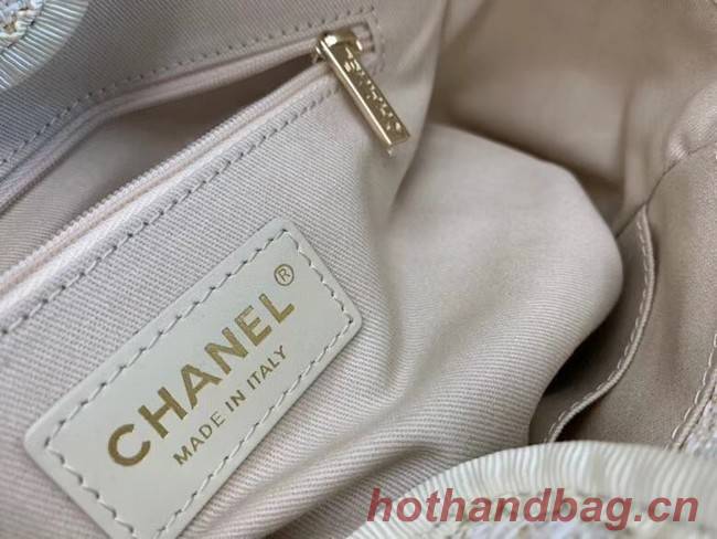 Chanel small Shopping bag A66940 white