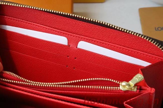 Louis Vuitton ZIPPY WALLET M80861 Red