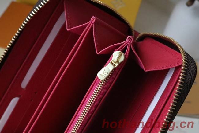Louis Vuitton ZIPPY WALLET M80862 red