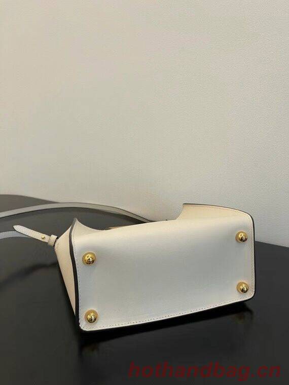 FENDI WAY small leather bag 5FB6846 white