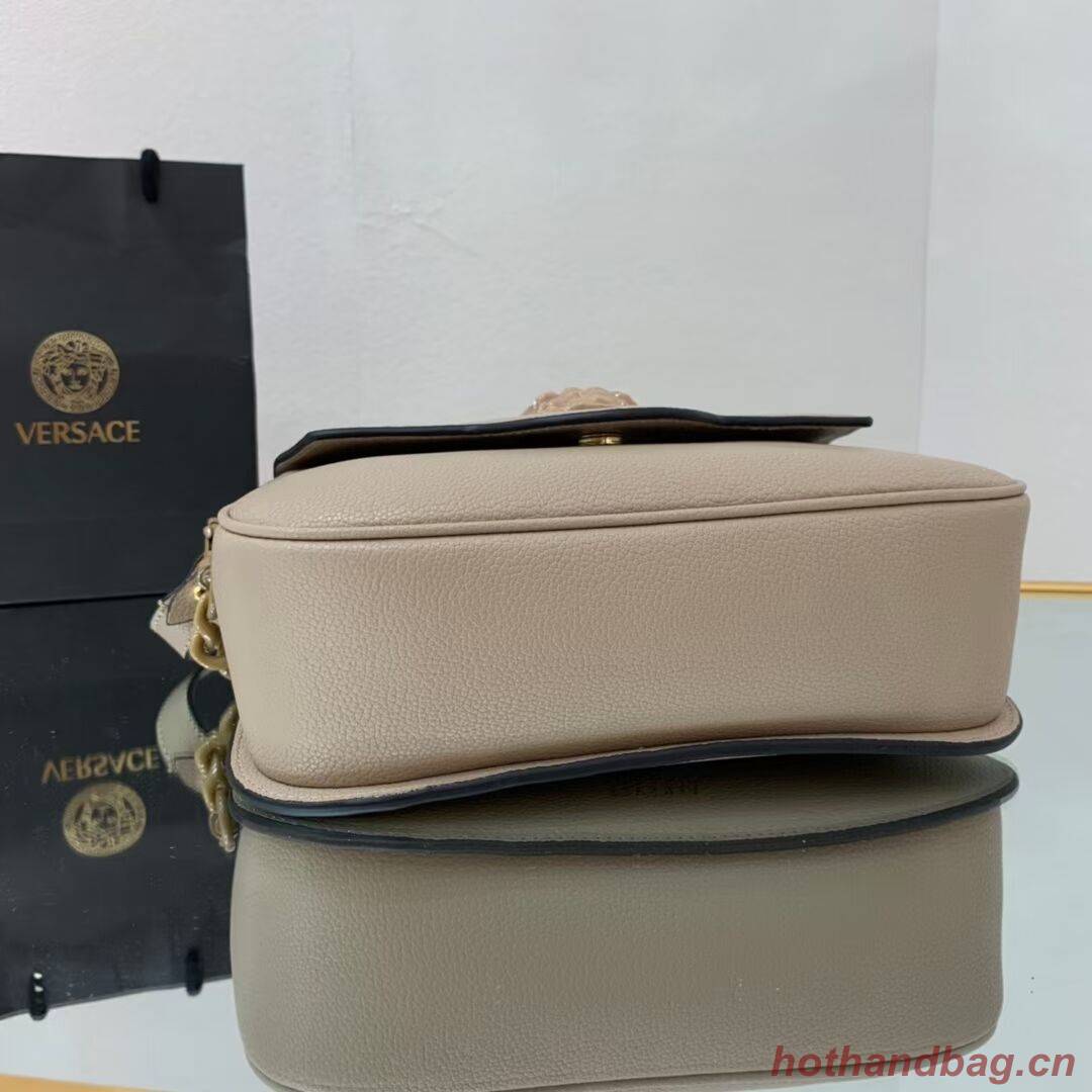 Versace Original medium Calfskin Leather Bag FS1067 grey