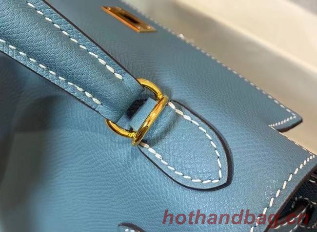 Hermes Original Epsom Leather KEL2578 blue