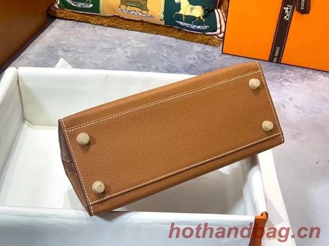 Hermes Original Epsom Leather KEL2578 brown