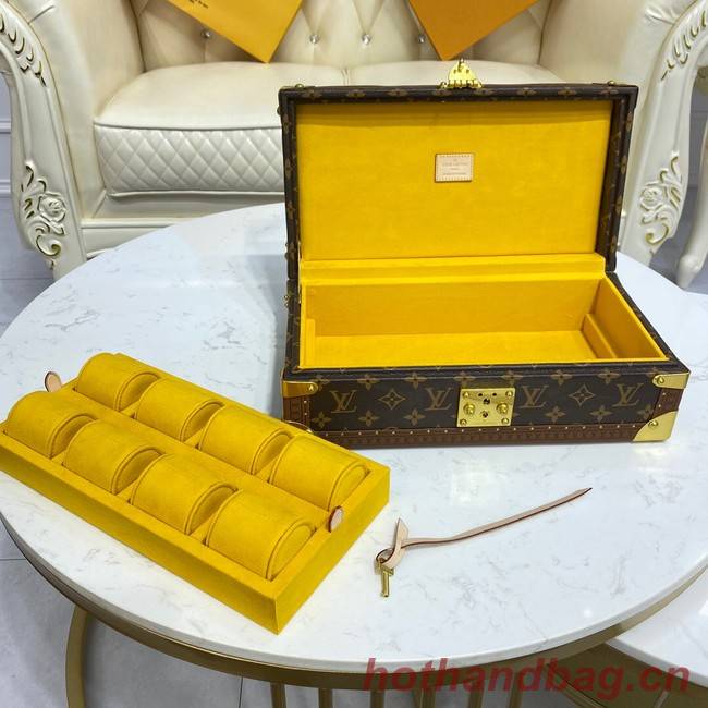 Louis Vuitton 8 WATCH CASE M47641 yellow