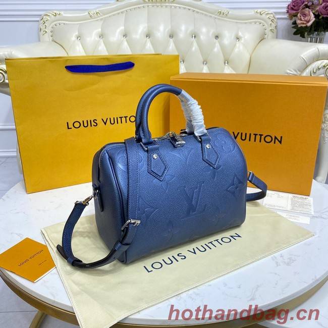 Louis Vuitton SPEEDY BANDOULIERE 25 M58947 blue