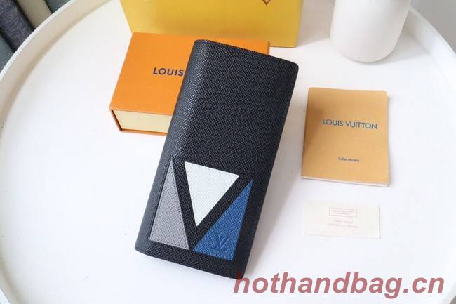  Louis Vuitton BRAZZA WALLET M30791 black