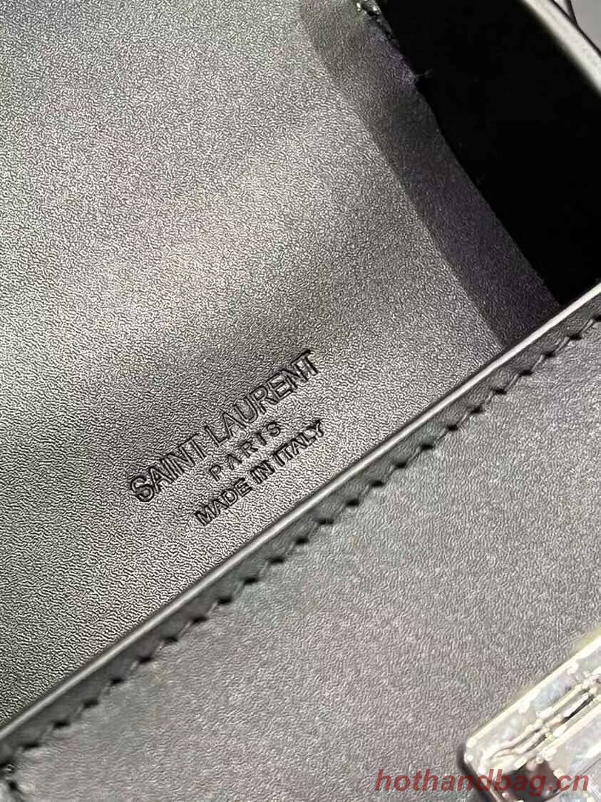 Yves Saint Laurent Calf leather cross-body bag Y567718 black