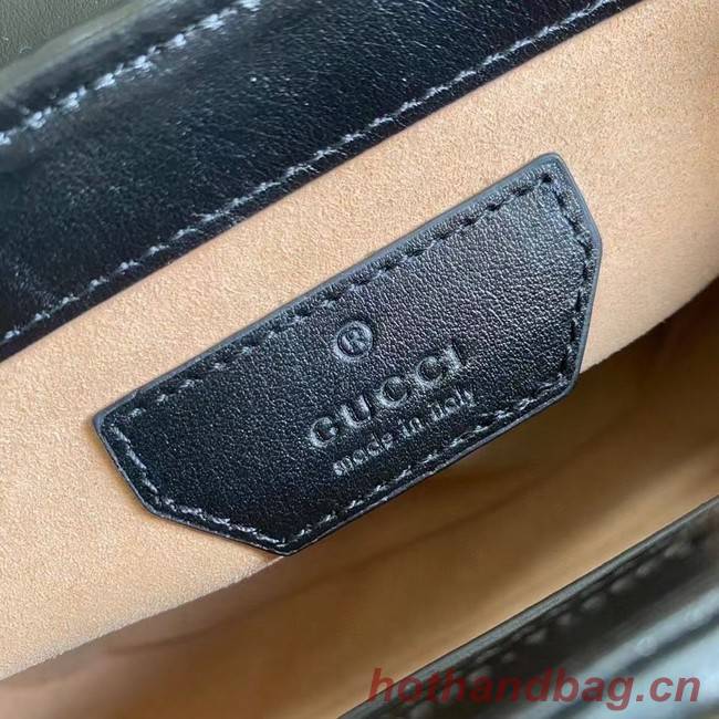 Gucci GG Marmont mini top handle bag 583571 black