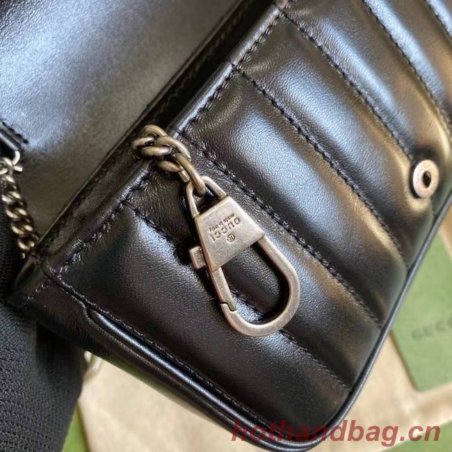 Gucci GG Marmont super mini bag 476433 black
