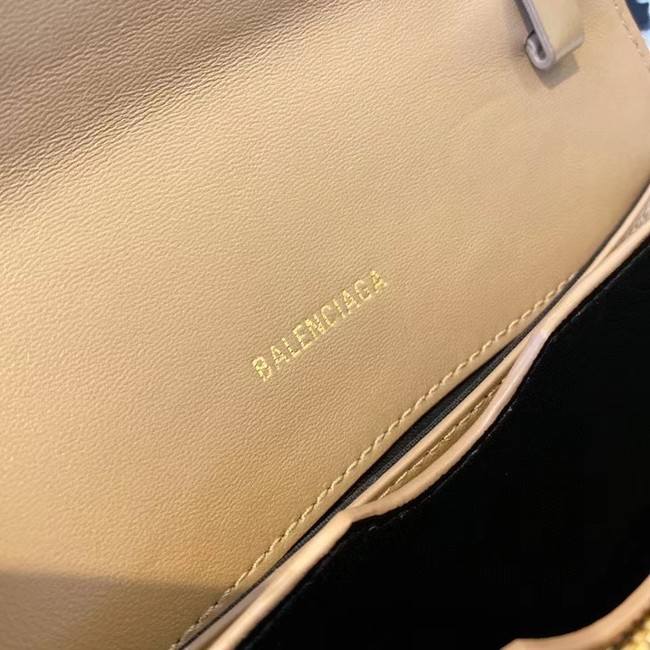 BurBerry Leather Shoulder Bag 80195 apricot
