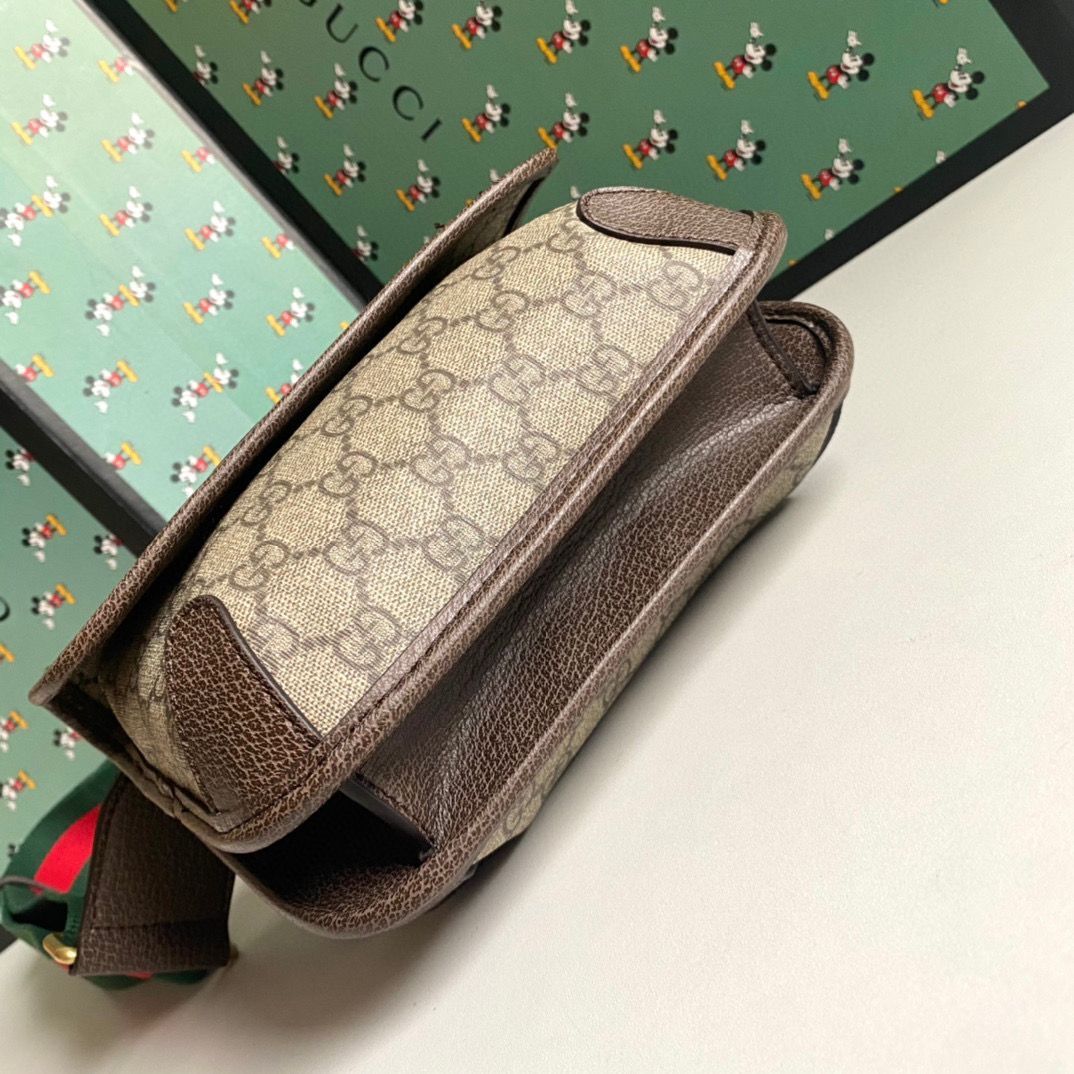 Gucci GG Supreme Messenger Original Leather Bag 501050 Beige