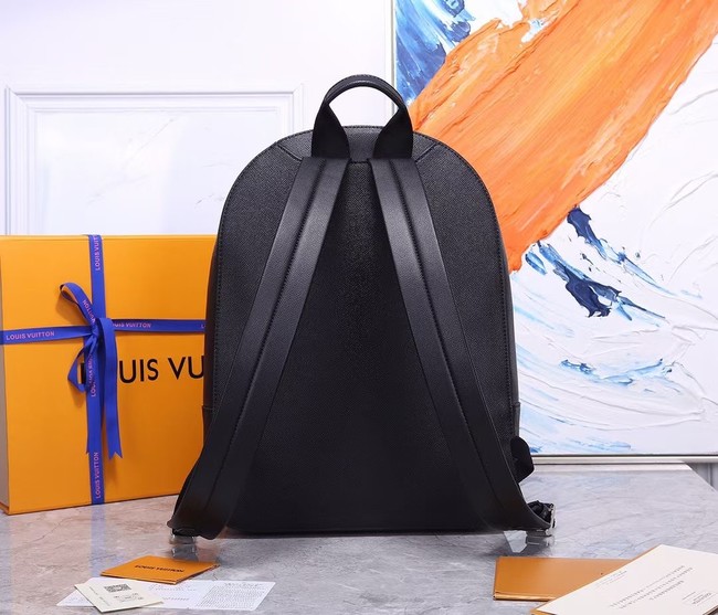 Louis Vuitton Taiga cowhide leather BACKPACK M30258 BLACK