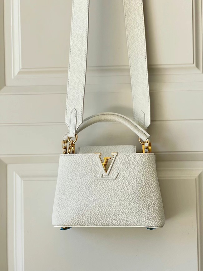 Louis Vuitton CAPUCINES MINI M55985 white