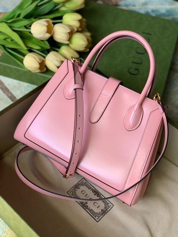 Gucci Jackie 1961 medium tote bag 649016 pink