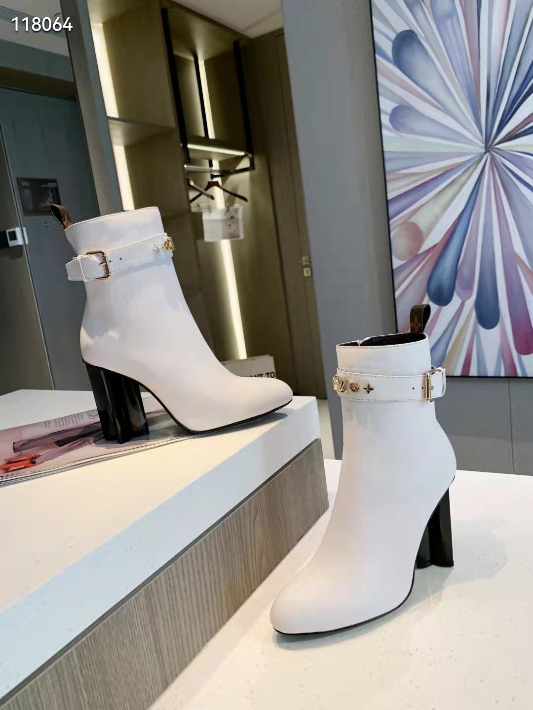 Louis Vuitton Shoes LV1151DS-2 Heel height 10CM