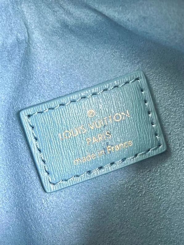Louis Vuitton Monogram denim M44036 blue