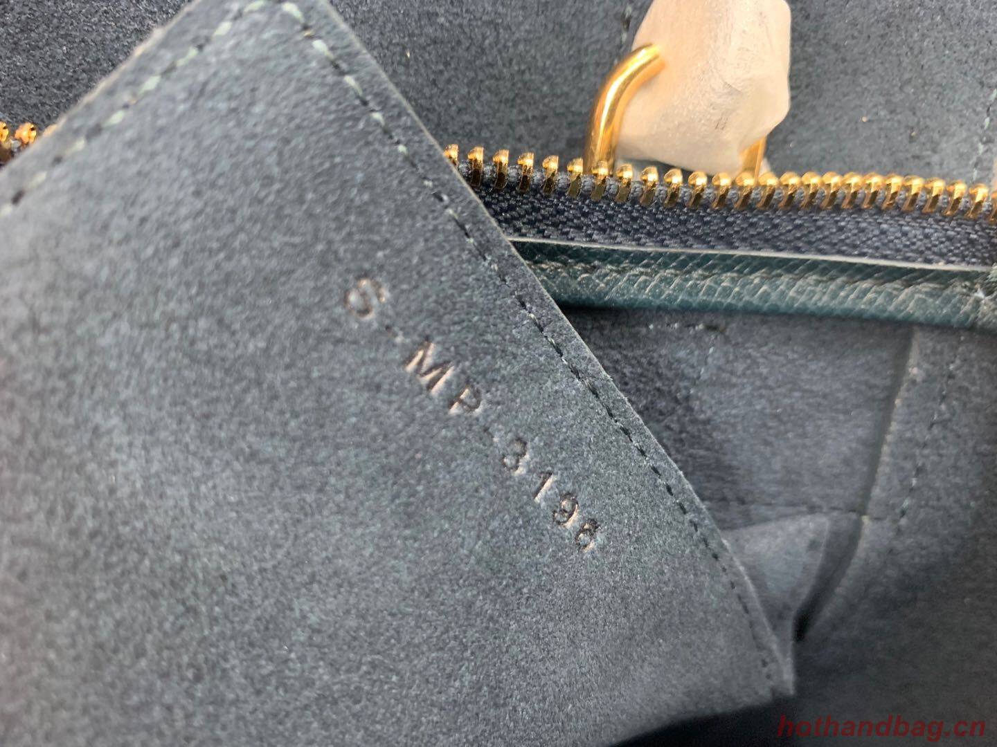 Celine Small Belt Bag Original Leather C9984 Dark Blue