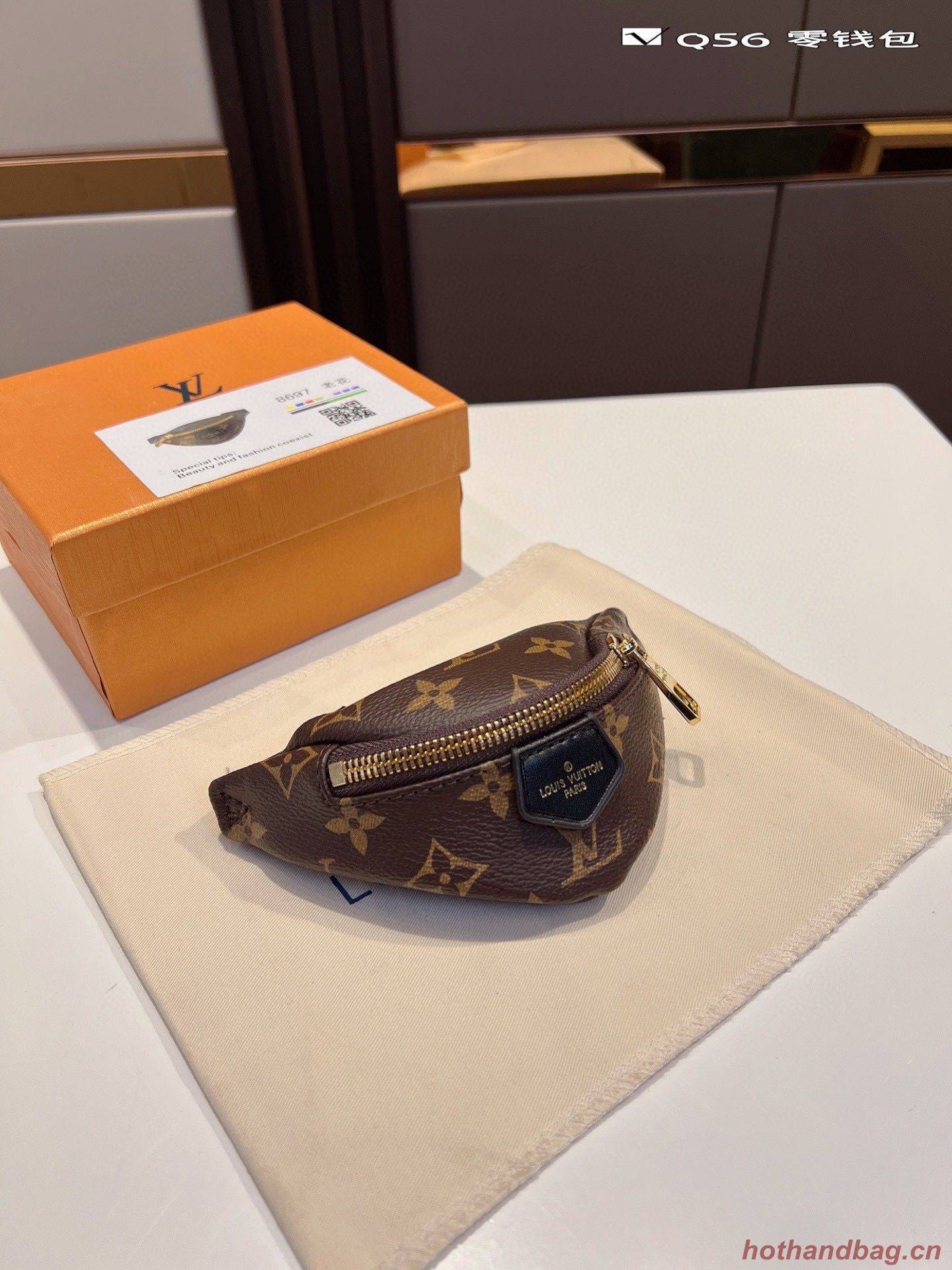 Louis Vuitton Monogram Canvas Mini Wrist bag M12586