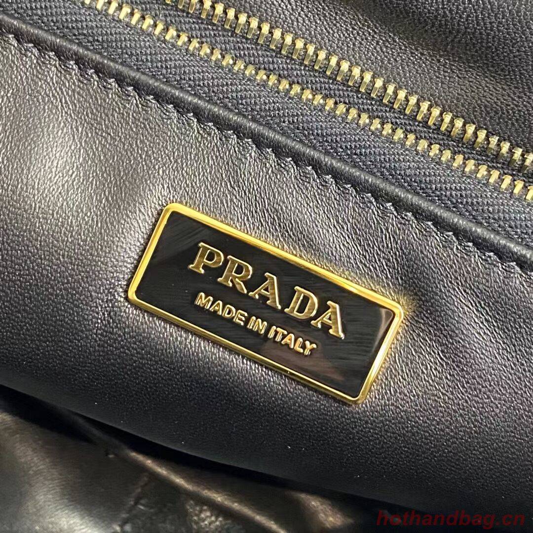 Prada System Padded Shoulder Bag Original Sheepskin Leather 1AD306 Prada System Padded Shoulder Bag Original Sheepskin Leather 1AD306