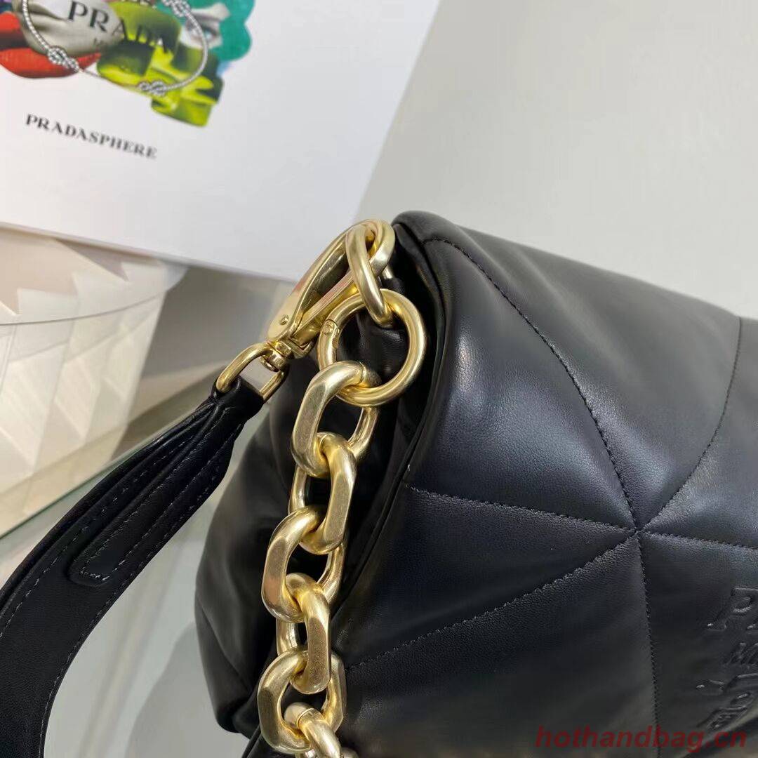 Prada System Padded Shoulder Bag Original Sheepskin Leather 1AD306 Prada System Padded Shoulder Bag Original Sheepskin Leather 1AD306