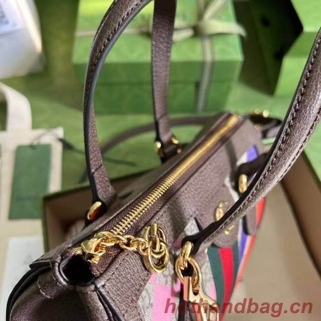 Gucci Ophidia small tote bag 547551 Brown