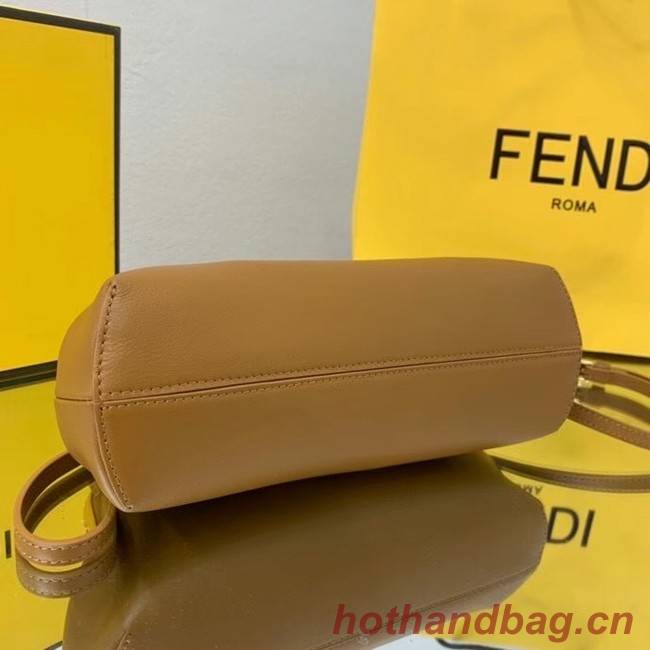 FENDI FIRST SMALL leather bag 8BP129A caramel
