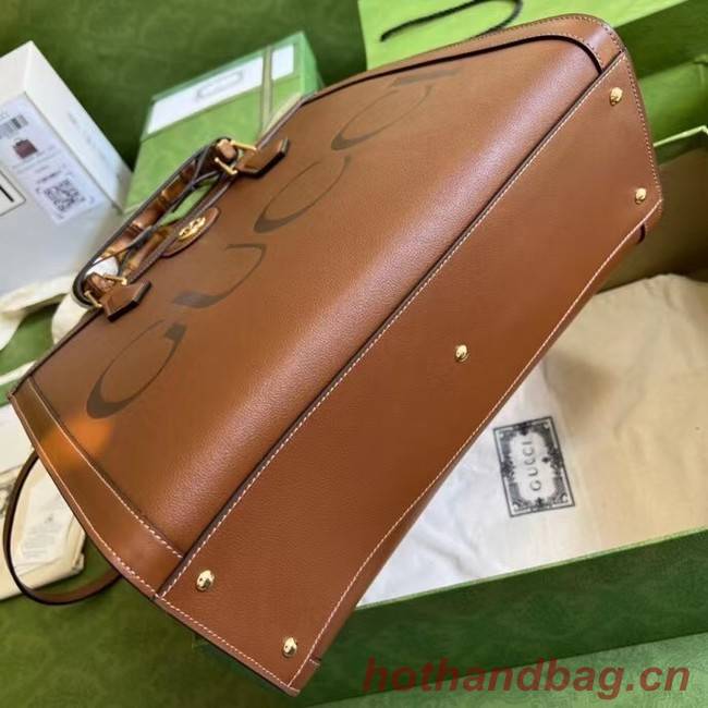 Gucci Diana medium tote bag 655658 brown