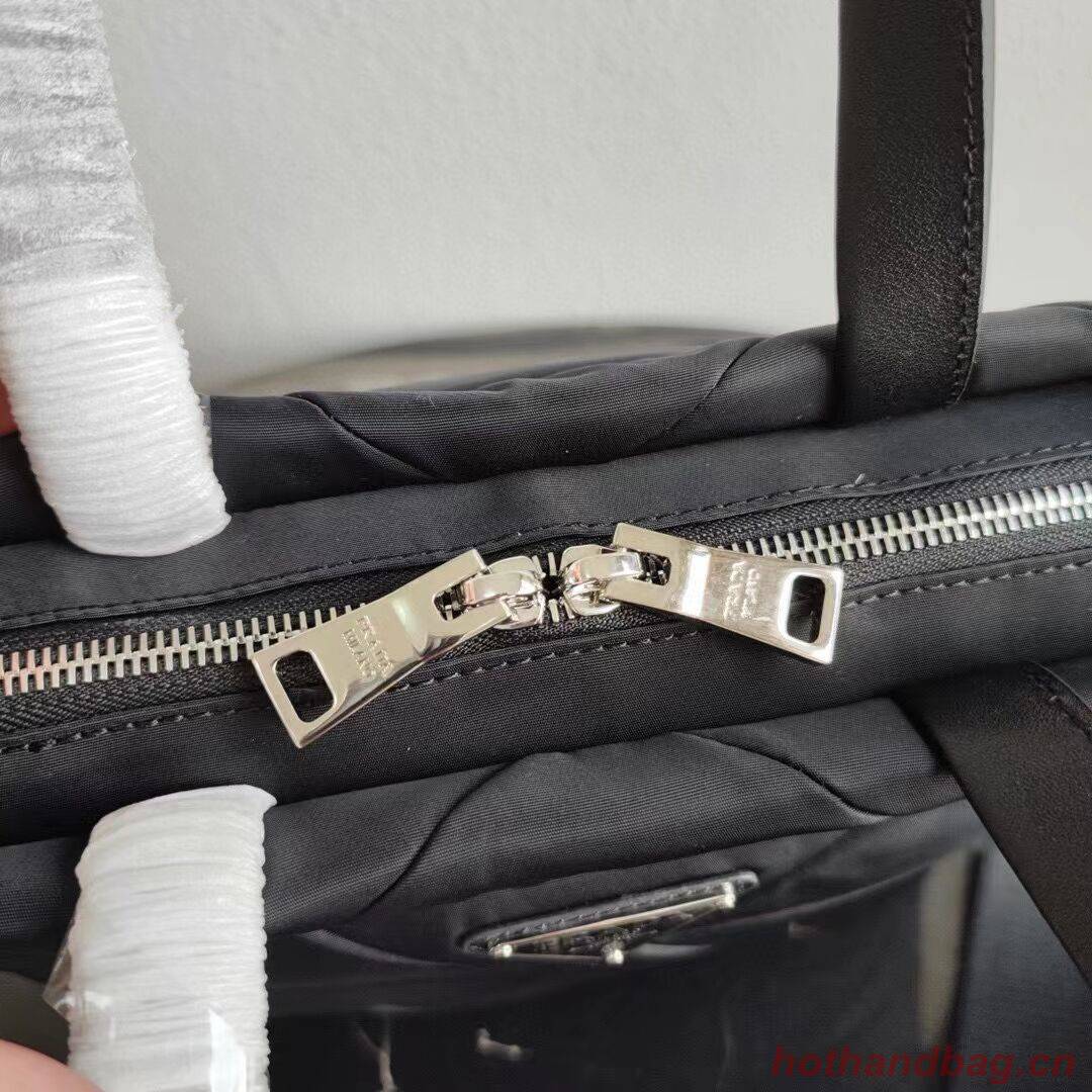 Prada Re-Nylon and Saffiano leather shoulder bag 1AG380 black Prada Re-Nylon and Saffiano leather shoulder bag 1AG380 black