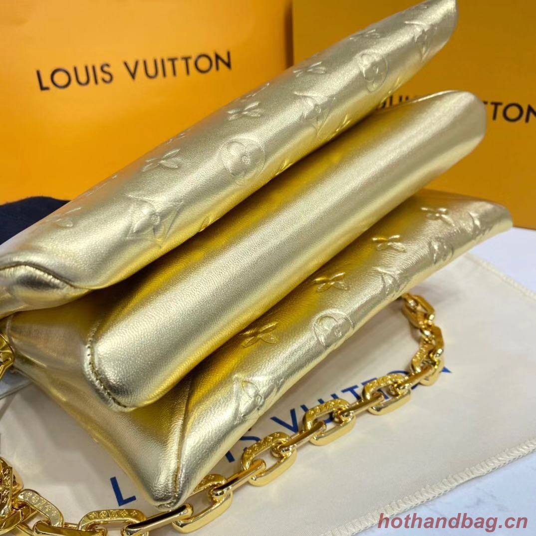 Louis Vuitton COUSSIN PM M57793 gold