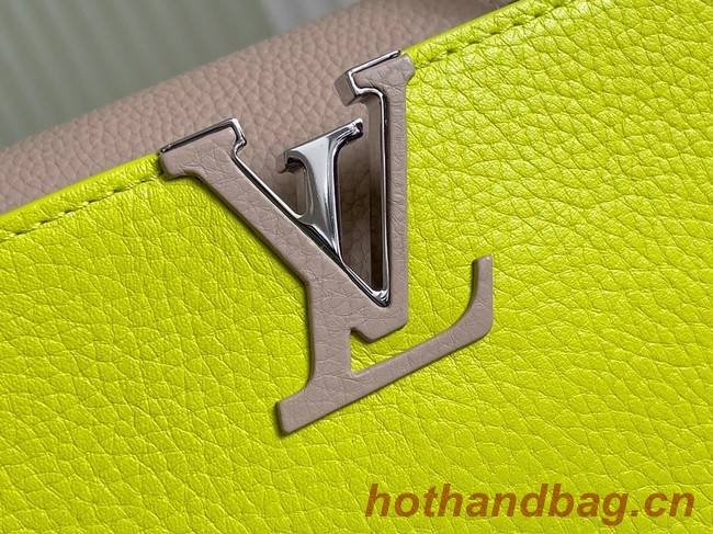 Louis Vuitton CAPUCINES BB M48865 Lemon&light gray