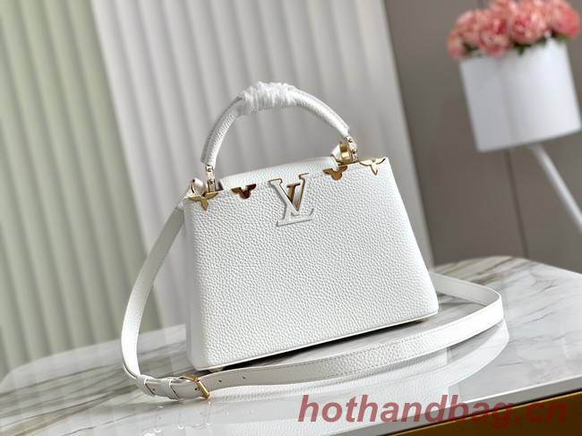 Louis Vuitton CAPUCINES BB M48868 white