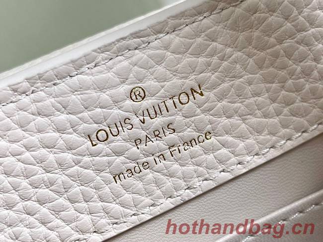 Louis Vuitton CAPUCINES MINI M59205 white&brown