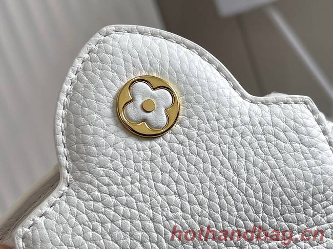 Louis Vuitton CAPUCINES MINI M59268 white