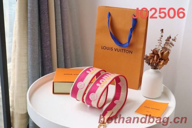 Louis Vuitton shoulder strap J02506 pink