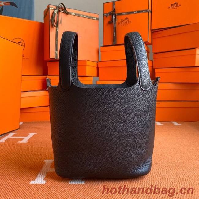 Hermes Picotin Lock Bags Original togo Leather PL3388 black