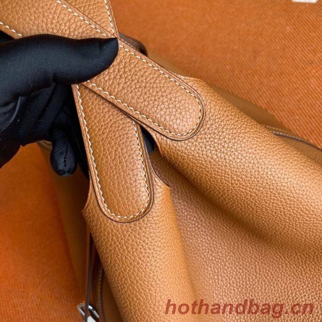 Hermes Picotin Lock Bags Original togo Leather PL3388 brown