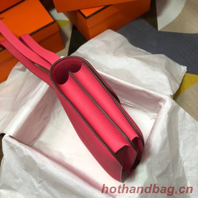 Hermes Original Espom Leather Constance Bag 5333 Lipstick Pink