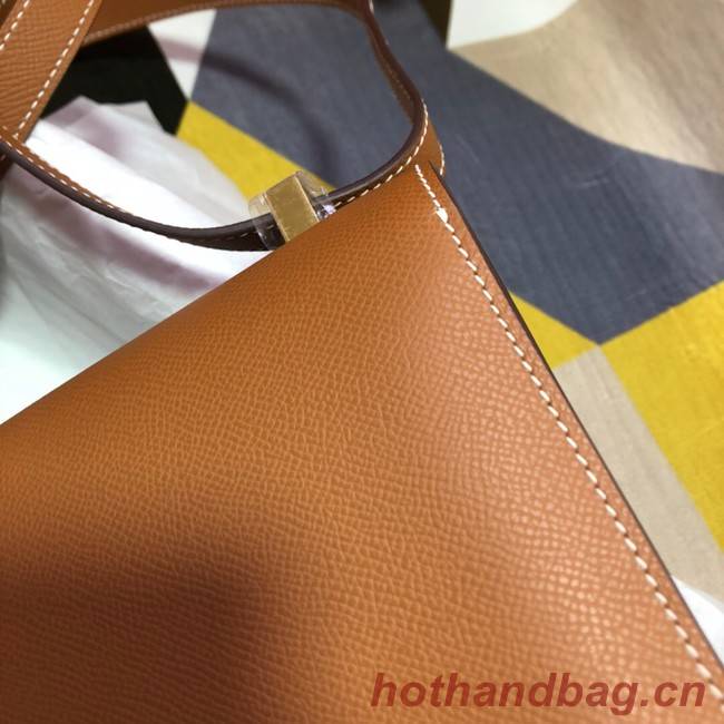 Hermes Original Espom Leather Constance Bag 5333 brown