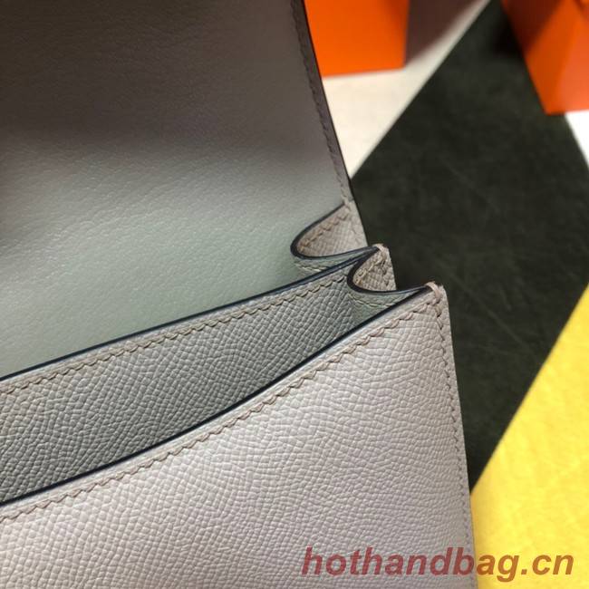 Hermes Original Espom Leather Constance Bag 5333 gray