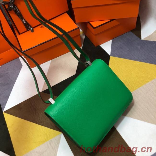 Hermes Original Espom Leather Constance Bag 5333 green
