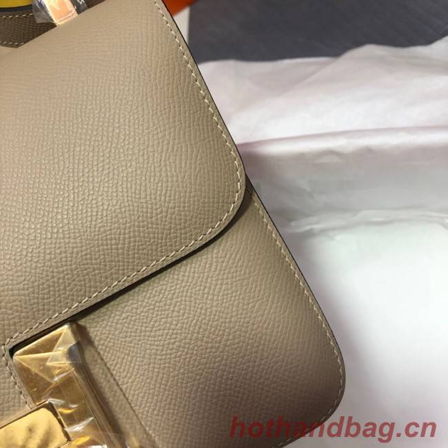 Hermes Original Espom Leather Constance Bag 5333 light gray