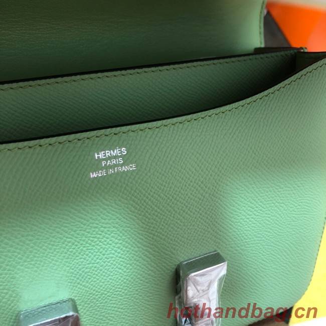 Hermes Original Espom Leather Constance Bag 5333 light green