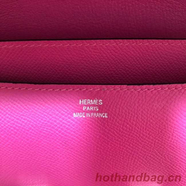 Hermes Original Espom Leather Constance Bag 5333 rose