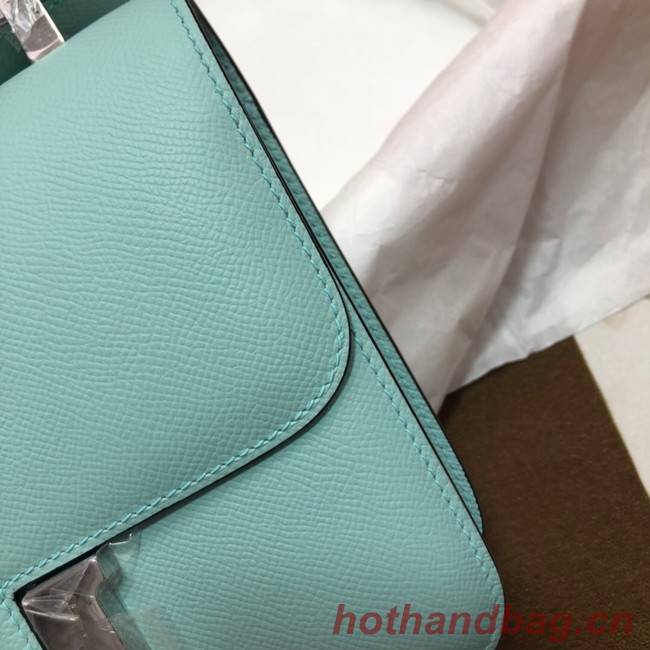 Hermes Original Espom Leather Constance Bag 5333 sky blue