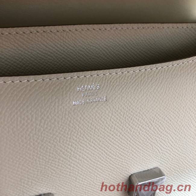 Hermes Original Espom Leather Constance Bag 5333 white