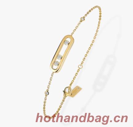 Messika Yello Gold Diamond Bracelet M5430 Baby Move