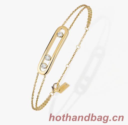 Messika Yello Gold Diamond Bracelet M5431 Baby Move