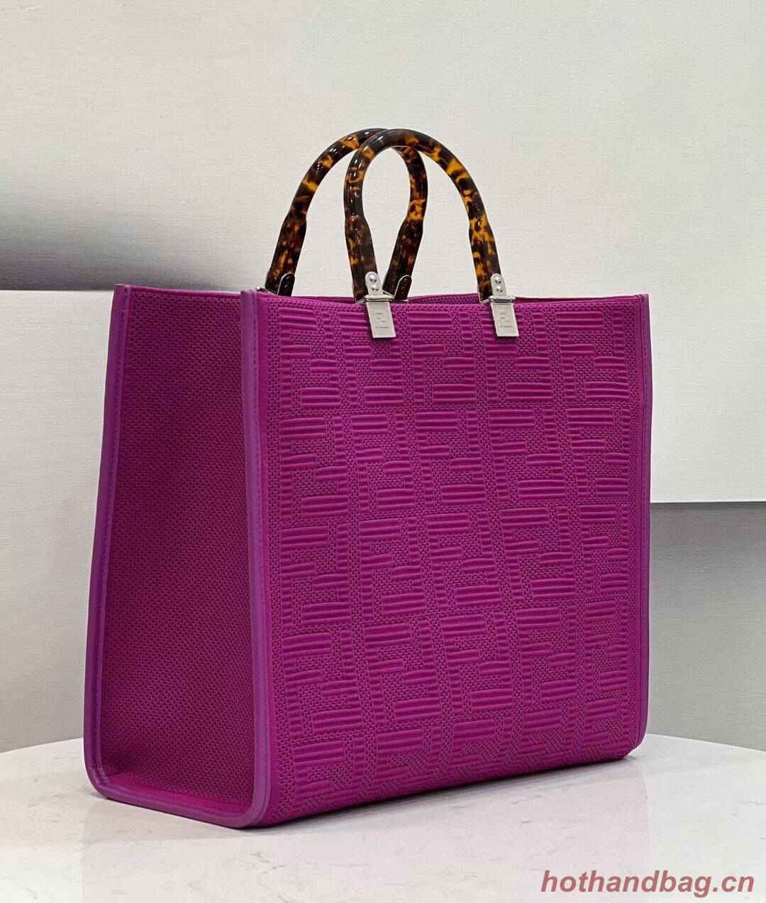 FENDI SHOPPER Canvas Bag FF63259 Fuchsia FENDI SHOPPER Canvas Bag FF63259 Fuchsia