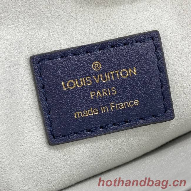 Louis Vuitton COUSSIN PM M58626 Royal blue & white